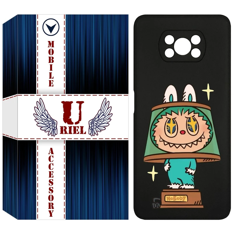 کاور یوریل قاب مدل KSH کد 126 طرح عروسک لبوبو مناسب برای گوشی موبایل شیائومی Poco X3 / X3 Pro