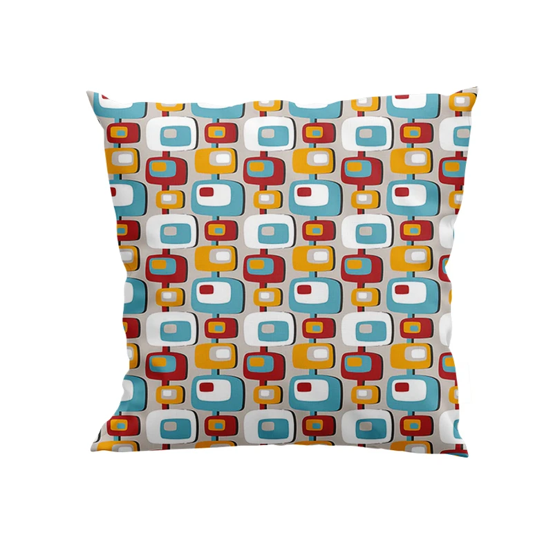 کوسن پاد آفرین مدل مستطیل های فانتزی کد DKK410