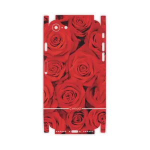 MAHOOT Red-Flower-FullSkin Cover Sticker for Apple iPhone 8