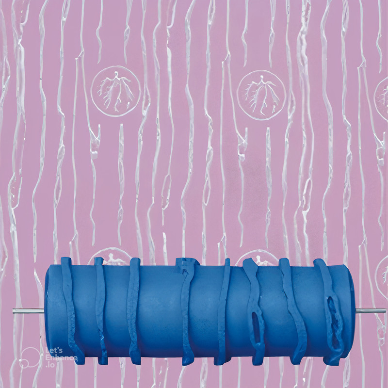 غلتک نقاشی مدل Z65 سایز 6 اینچ