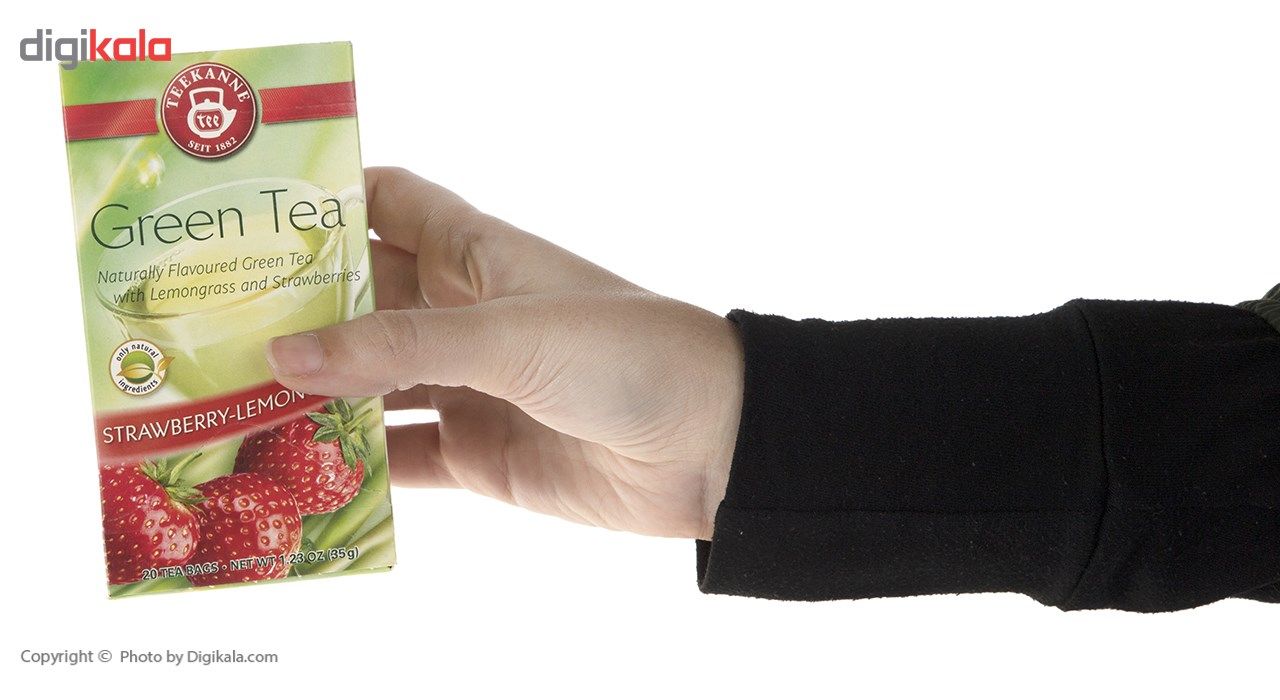 چای سبز کیسه ای تی کانه مدل Strawberry Lemongrass بسته 20 عددی main 1 5