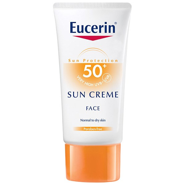 کرم ضد آفتاب اوسرین مدل +SPF50 مخصوص پوست خشک حجم 50 میلی لیتر