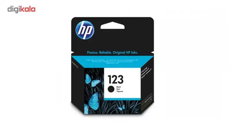 کارتریج پرینتر مشکی اچ پی مدل 123