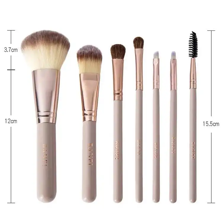 ست برس آرایشی بانفی مدل 01 مجموعه 7 عددی