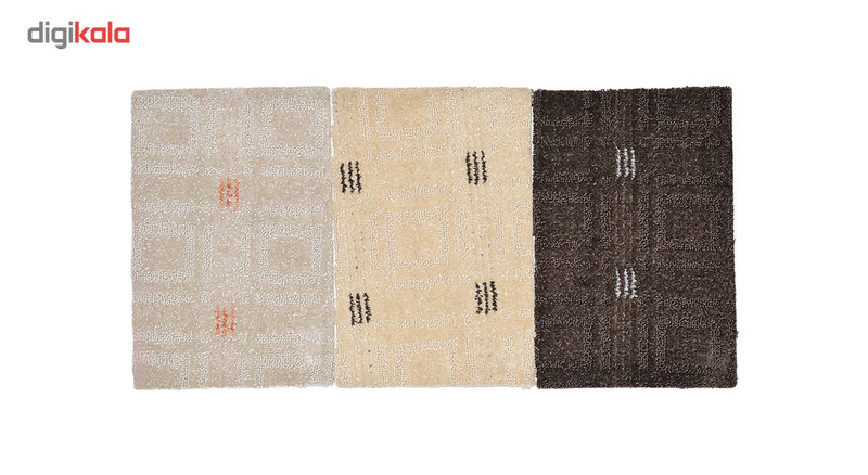 موکت ظریف مصور طرح ونوس زمینه بژ کد 7614