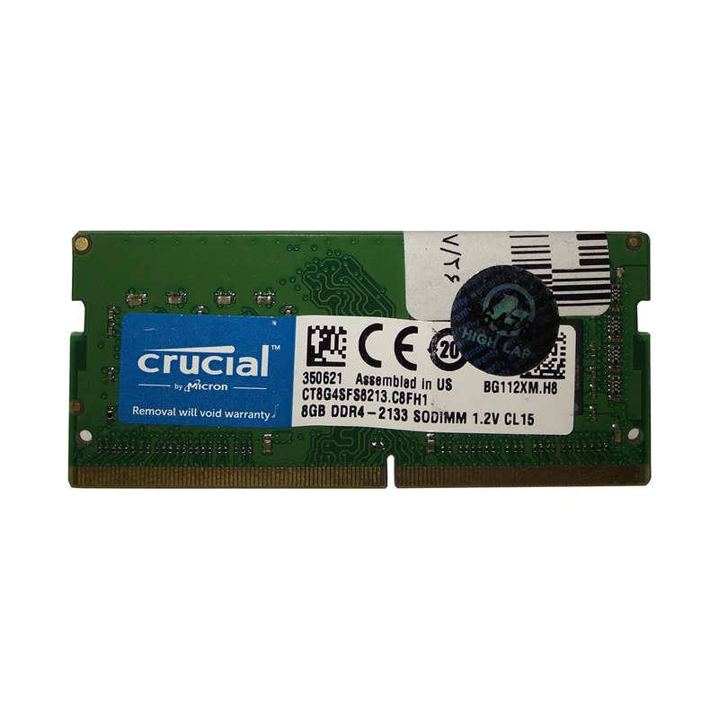 رم لپ تاپ کروشیال مدل DDR4 2133S MHz ظرفیت 8 گیگابایت