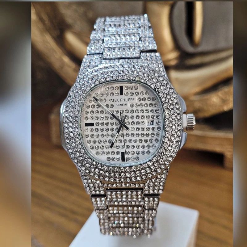 ساعت مچی عقربهای مردانه مدل فول نگین N - - 4