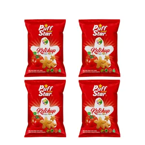 اسنک سویق پفی چهار جوانه پف استار - 50 گرم بسته 4 عددی