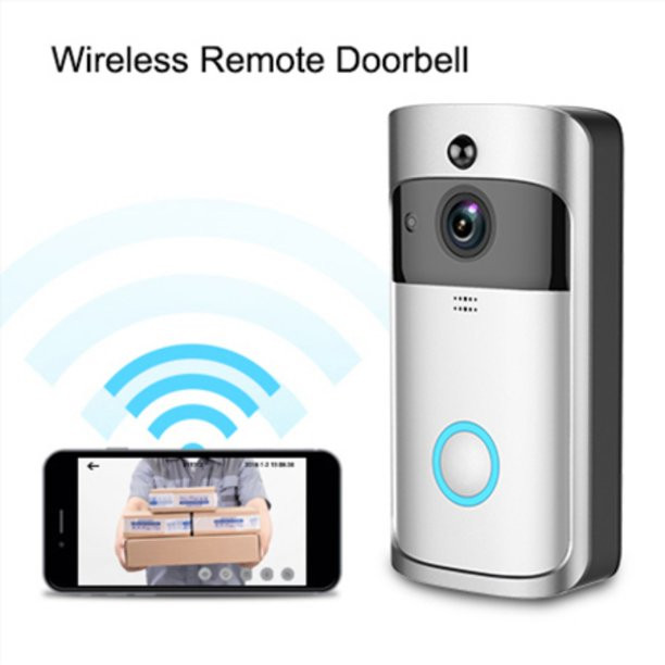 درب باز کن هوشمند مدل HD wifi video doorbell v5