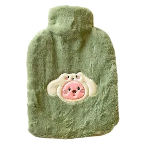 کیسه آب گرم مدل مخملی جیب دار کد 4-4437