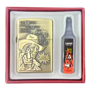 ست هدیه فندک جانتایی مدل کابوی کد 01