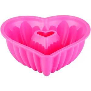 قالب کیک و ژله سیلیکونی قلب تیکا مدل SM06
