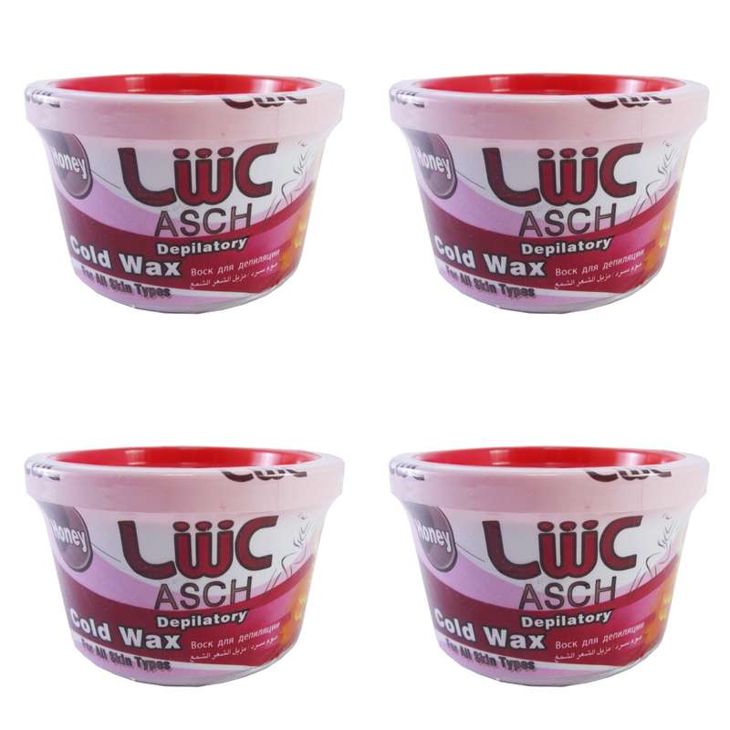 موم سرد عش مدل Honey حجم 300 گرم مجموعه 4 عددی