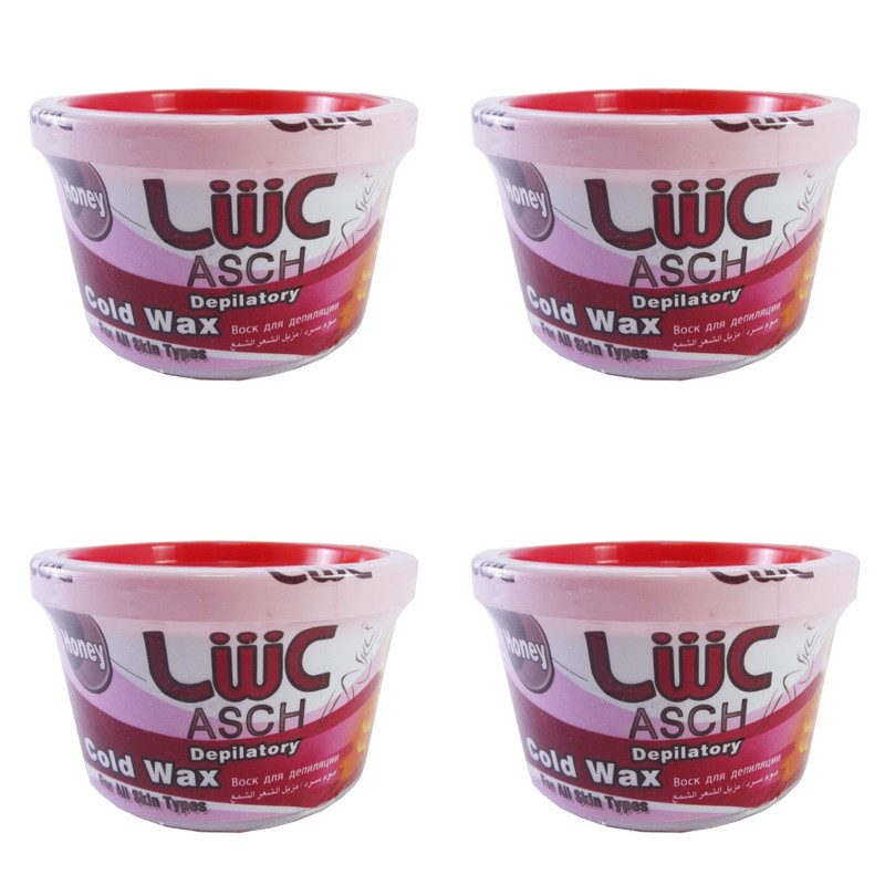 موم سرد عش مدل Honey حجم 300 گرم مجموعه 4 عددی