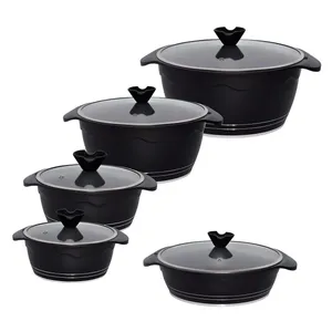 سرویس قابلمه و تابه چدنی 12 پارچه مدل ریو