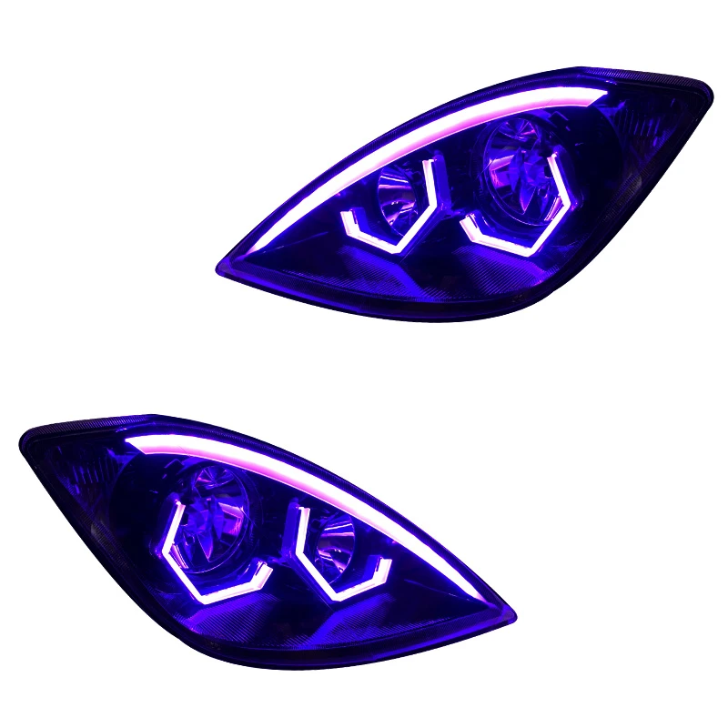 چراغ جلو خودرو گروه پژوهش صنعت مدرن مدل Wild-Purp مناسب برای تیبا و تیبا 2 بسته دو عددی