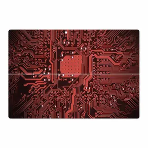 MAHOOT Red Printed Circuit Board Cover Sticker for Microsoft Surface Pro 3 2014