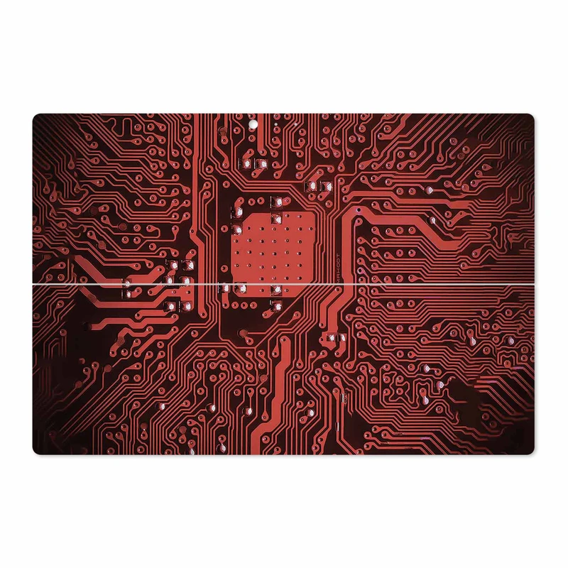 برچسب پوششی ماهوت مدل Red Printed Circuit Board مناسب برای تبلت مایکروسافت Surface Pro 3 2014