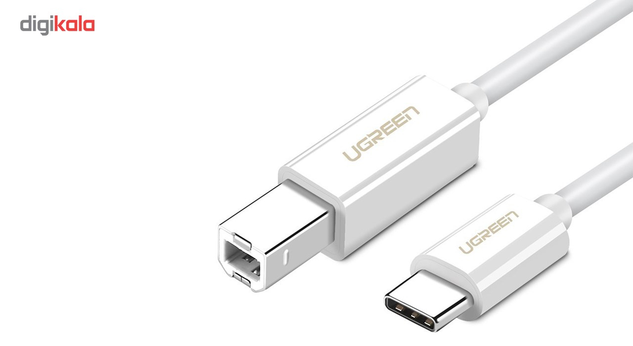 کابل USB-C پرینتر یوگرین مدل US241 طول 1.5 متر