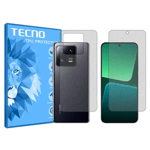 Tecno HyMTT model Matte screen protector suitable for Xiaomi 13 mobile phone along with the back protector