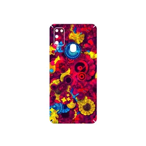 MAHOOT Vector Flower Garden Digital Art Cover Sticker for Samsung Galaxy M21