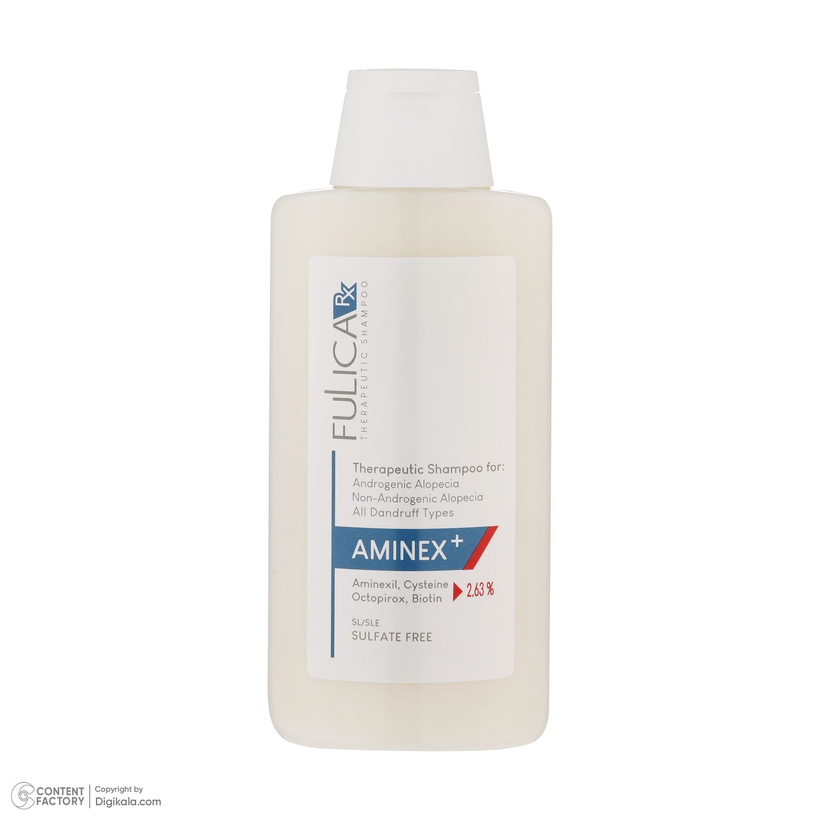 شامپو تقویت کننده و ضد ریزش مو فولیکا مدل AMINEX حجم 200 میلی لیتر - - 3