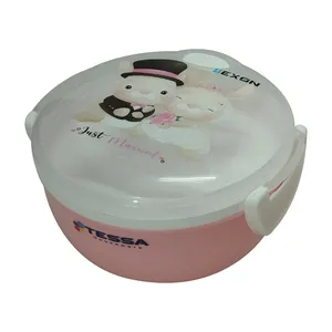 ظرف غذا کودک تسا مدل دوطبقه طرح خرگوش