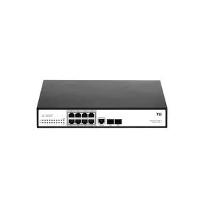 سویچ مدیریتی 8 پورت poe  تی جی نت مدل 3010-150 وات گیگابیت