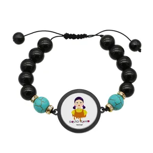 دستبند زنانه ناکسیگو طرح اسکویید گیم مدل BR4932