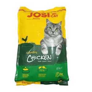 غذاي خشك گربه جوسرا مدل cruchy chiken وزن 10 كيلويي