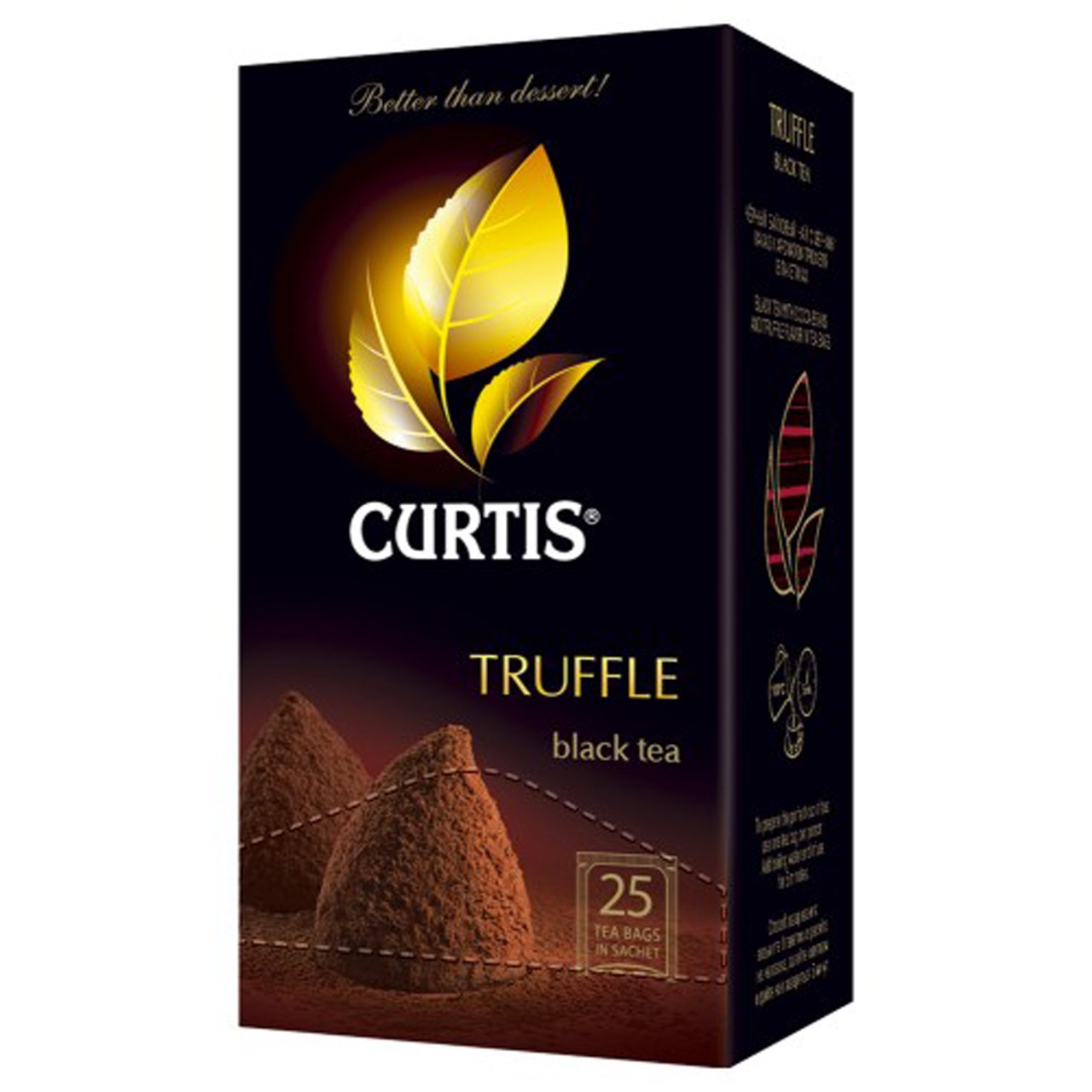 بسته چای کیسه ای کورتیس مدل Truffle