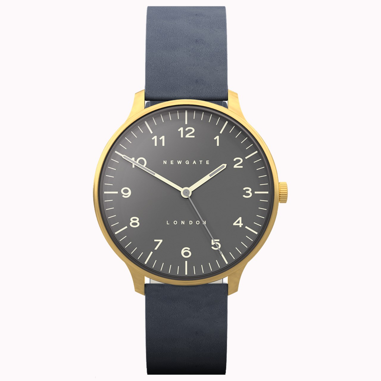 ساعت مچی عقربه ای نیوگیت مدلThe Blip Dark Grey Dial