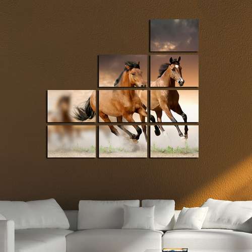 تابلو دیواری 9 تکه آریکان کد TA102