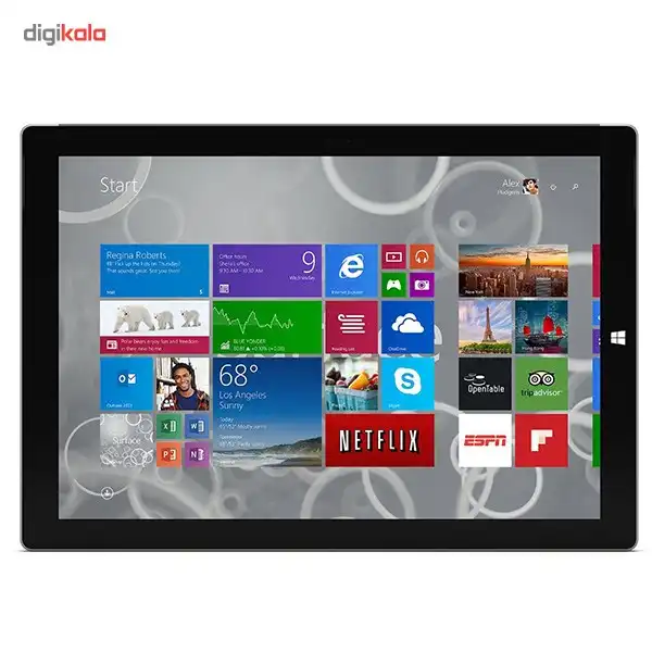 تبلت مایکروسافت مدل Surface Pro 3 - A به همراه کیبورد ظرفیت 64 گیگابایت