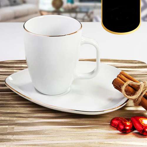 ماگ لمونژ کد 324 به همراه زیر لیوانی