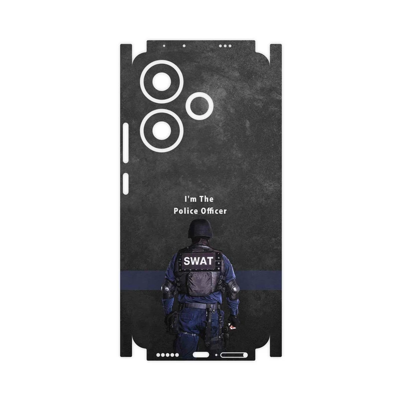 برچسب پوششی ماهوت مدل Police Officer-FullSkin مناسب برای گوشی موبایل شیائومی Poco F6