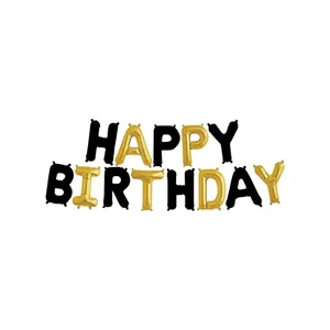بادکنک فویلی مدل HAPPY BIRTHDAY -02