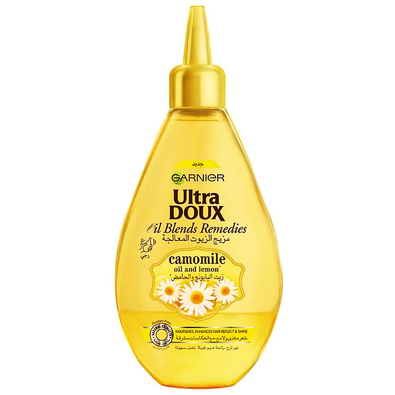 روغن مو گارنیه سری Ultra Doux مدل ترمیم کننده حجم 140 میلی لیتر