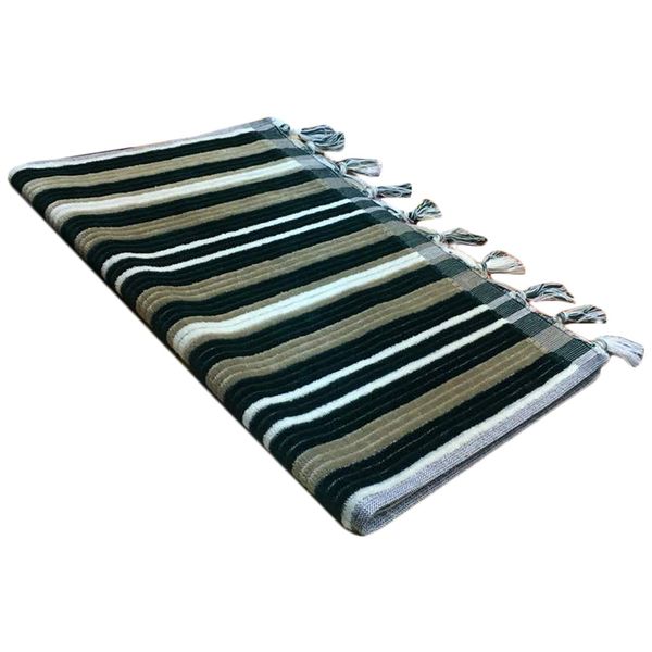 حوله دستی مدل راه راه سایز 40x80 سانتی متر حوله دستی مدل راه راه سایز 40x80 سانتی متر
