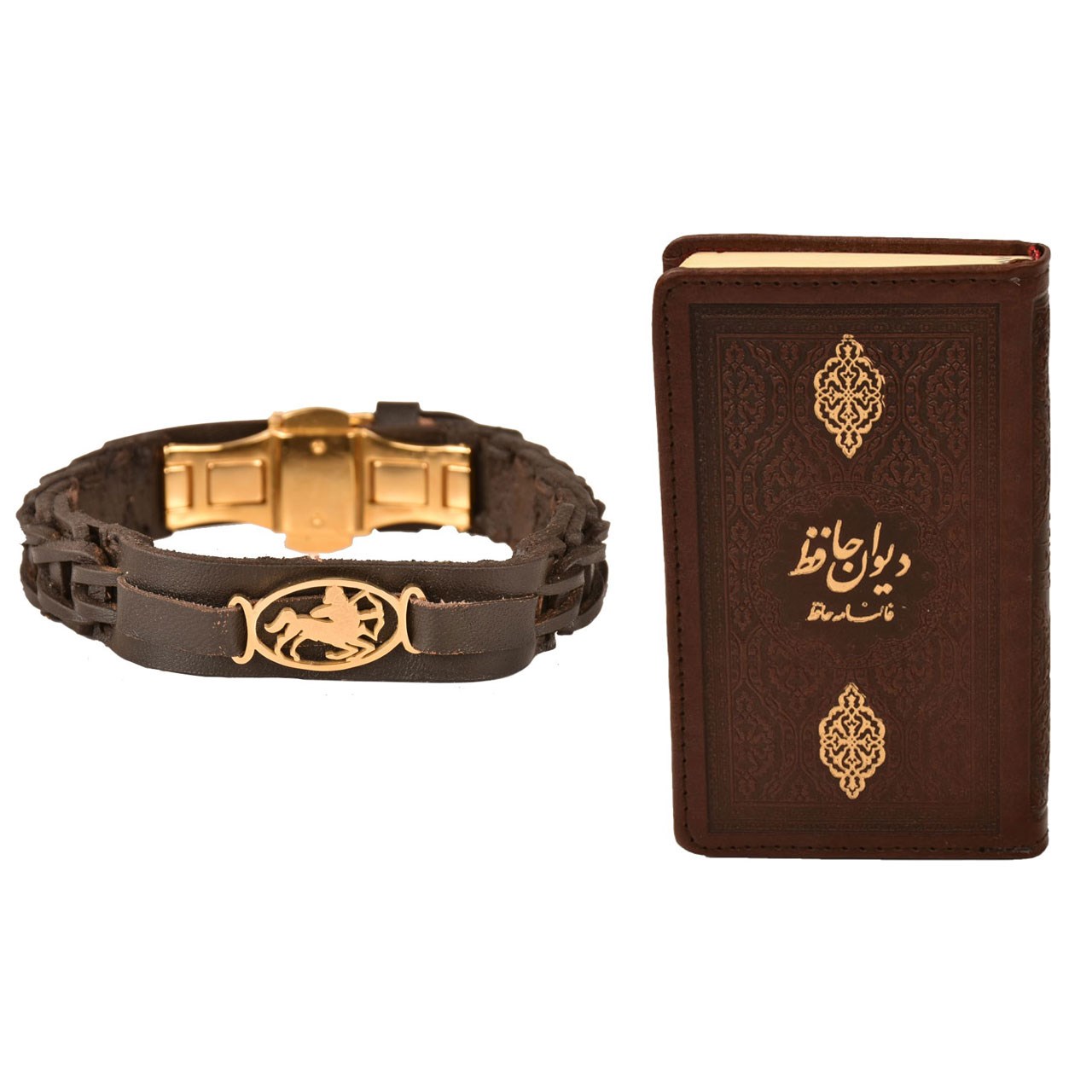 ست هدیه طرح تولد  آذر  کهن چرم  مدل m118- 9