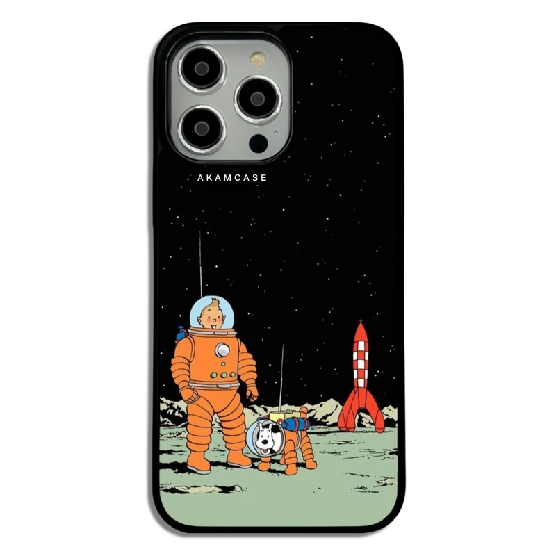 کاور آکام مدل AMC-WA14PROMAX-TINTIN-22 مناسب برای گوشی موبایل اپل iPhone 14 Pro Max