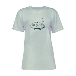 تی شرت آستین کوتاه زنانه مدل موسیقی  کد K77 T