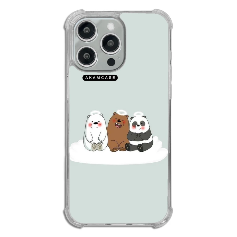 کاور آکام مدل AMCWTA15PROMAX-BARE BEAR15 مناسب برای گوشی موبایل اپل iPhone 15 Pro Max