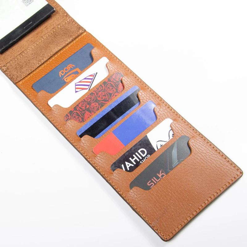 عکس شماره 22 : کیف دسته چک مردانه چرمینه اسپرت کد dd-79008