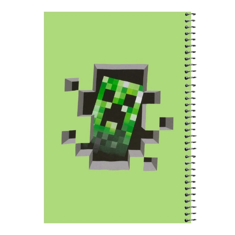 دفتر مشق 80 برگ اس جی مدل ماینکرفت کد۳   