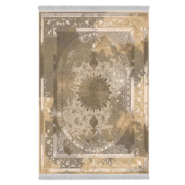 فرش پارچه‌ای دفه مدل فرشینه طرح مدرن کد 466