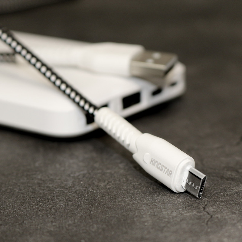 کابل تبدیل USB به microUSB کینگ استار مدل K119A طول 1.1 متر