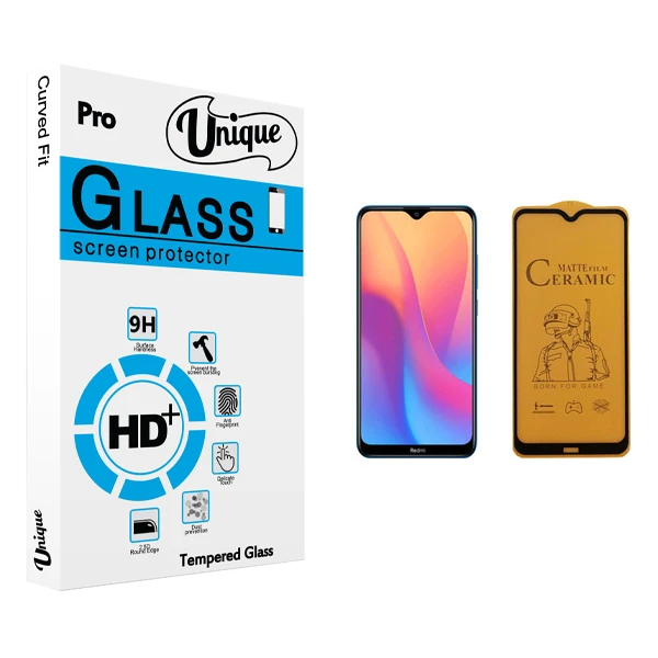 برای محافظ صفحه نمایش سرامیکی يونيک مدل +Clear مناسب گوشی موبایل شیائومی Redmi 8