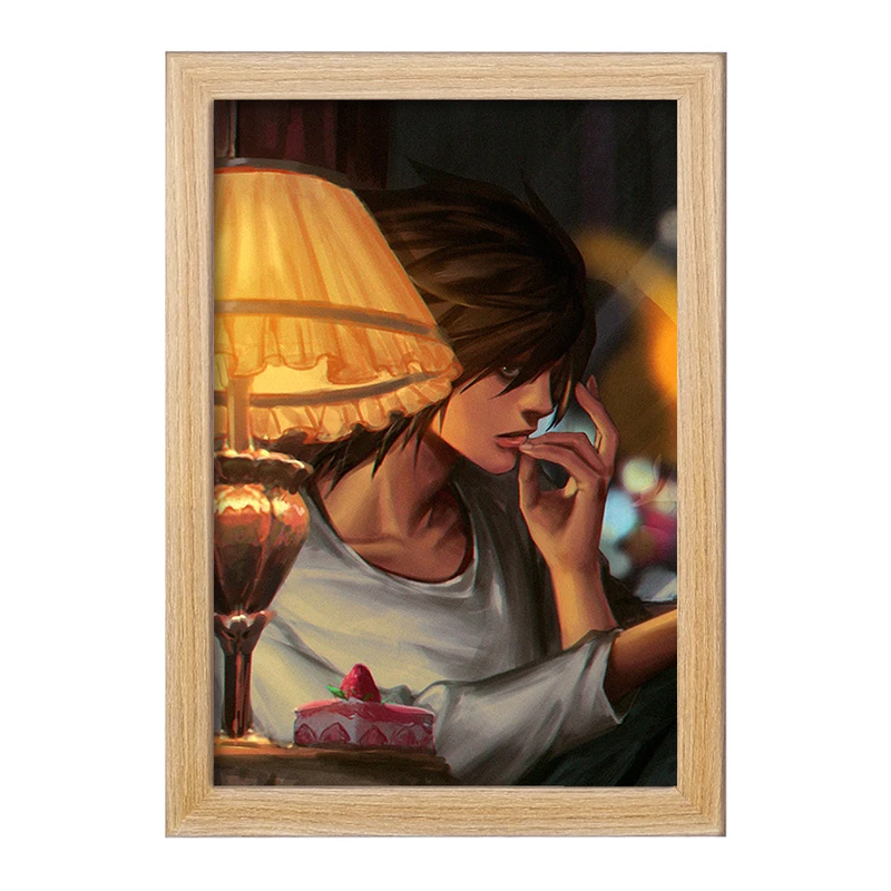 تابلو خندالو مدل ال لاولیت انیمه دفترچه مرگ Death Note  کد 11317