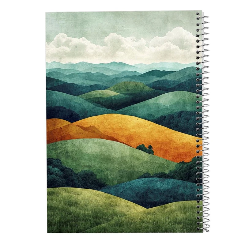 دفتر نقاشی 50 برگ مدوپد مدل طبیعت کد DF15321